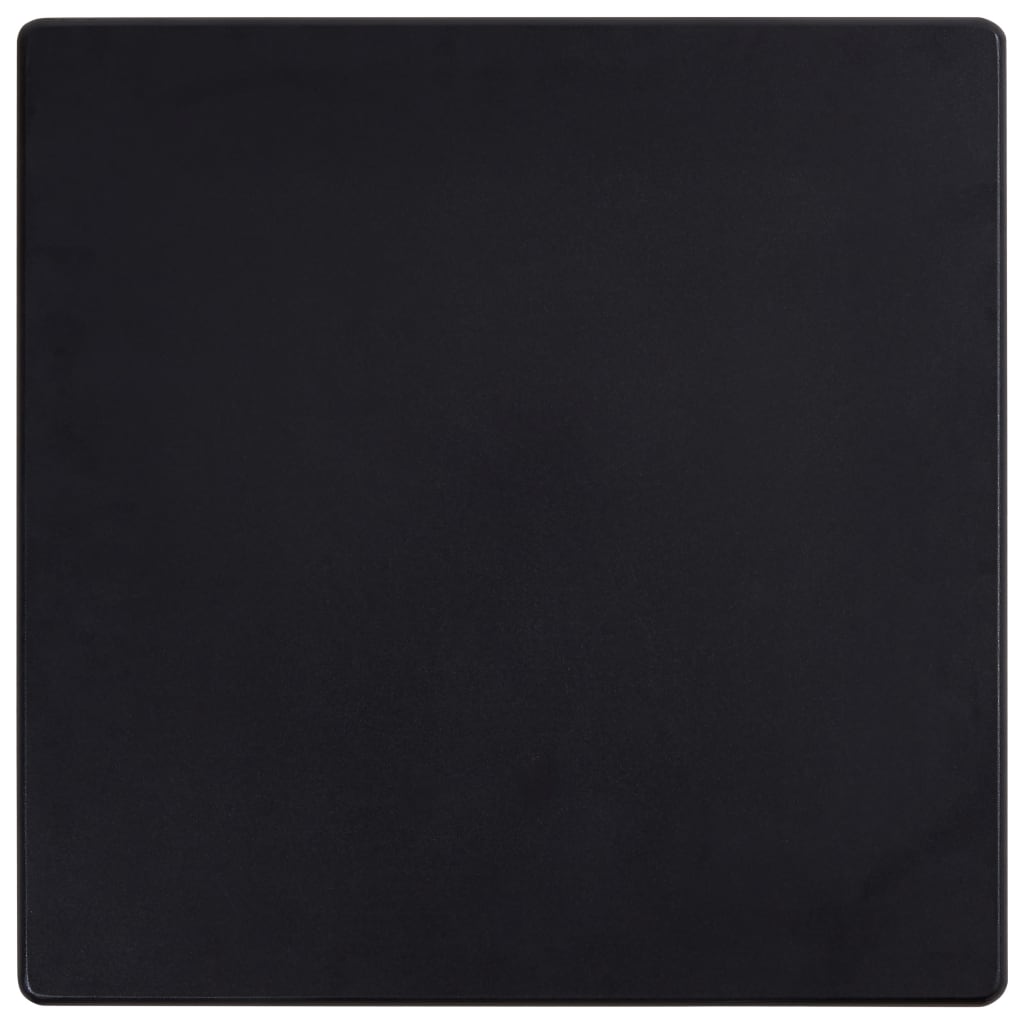 vidaXL 5-delige Barset kunststof zwart