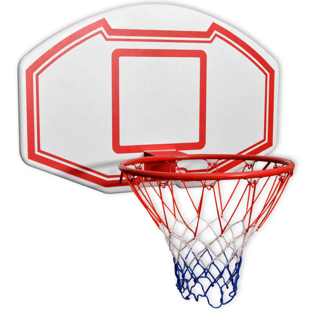 vidaXL Basketbal achterpaneel set wandgemonteerd 90x60 cm