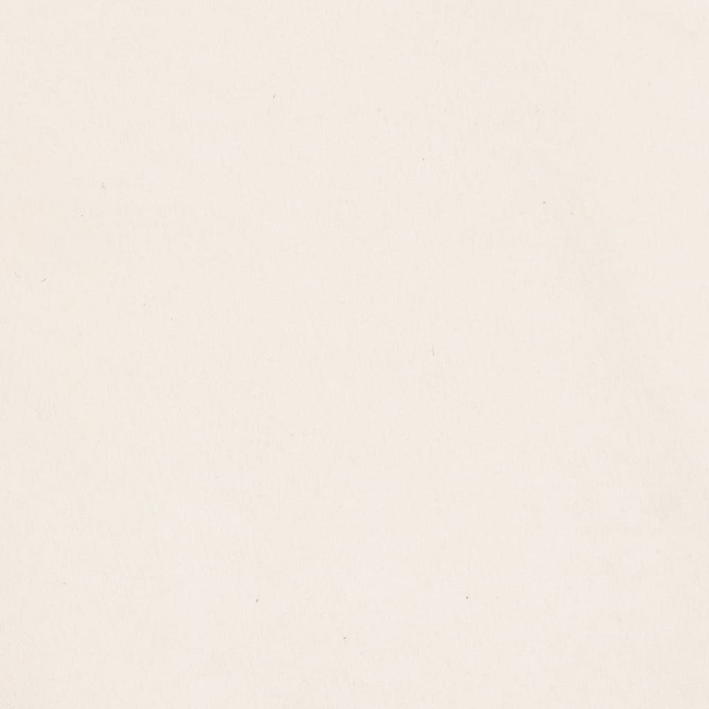 vidaXL Fauteuil met voetenbank 60 cm microvezelstof beige