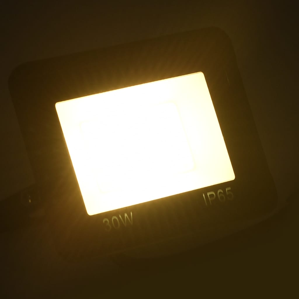 vidaXL Spotlight LED 30 W warmwit