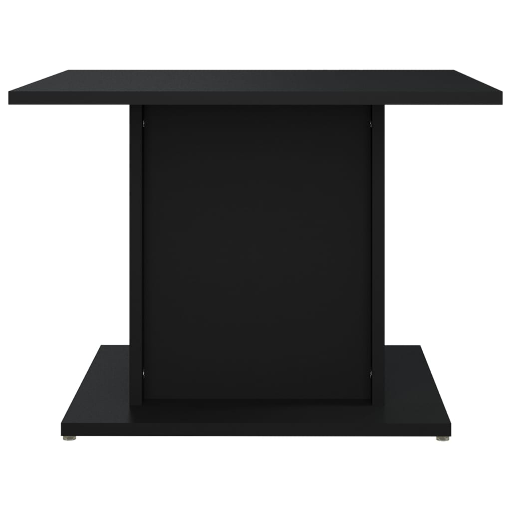 vidaXL Salontafel 55,5x55,5x40 cm spaanplaat zwart
