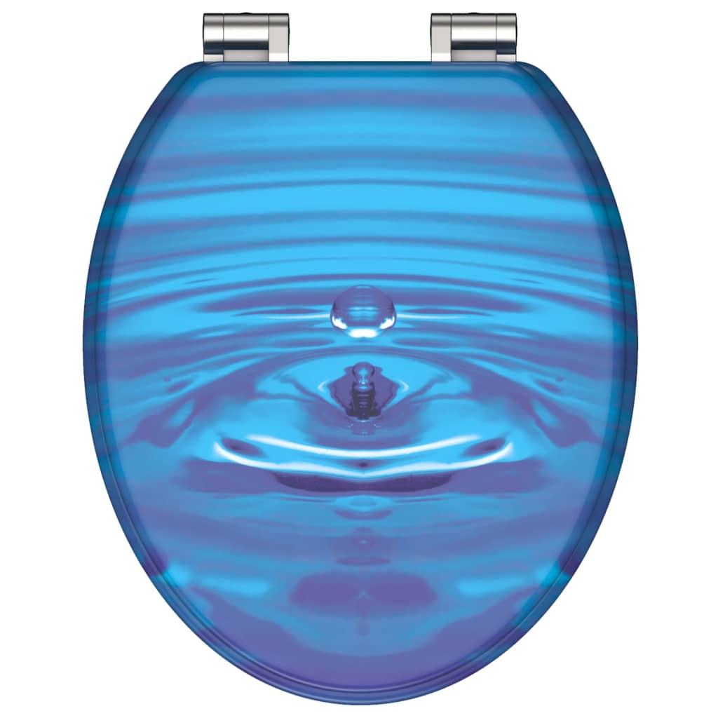 SCHÜTTE Toiletbril met soft-close BLUE DROP