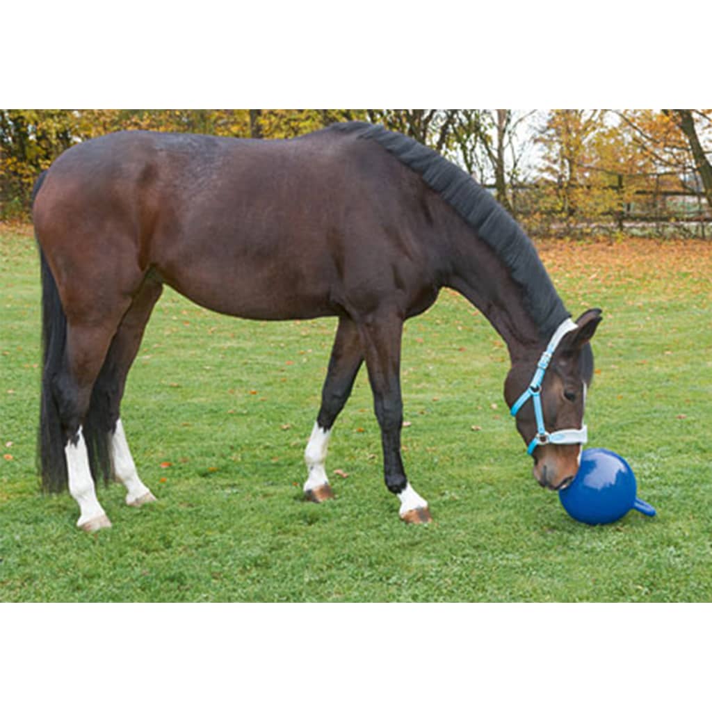 Kerbl Paarden speelbal blauw 25 cm 32399