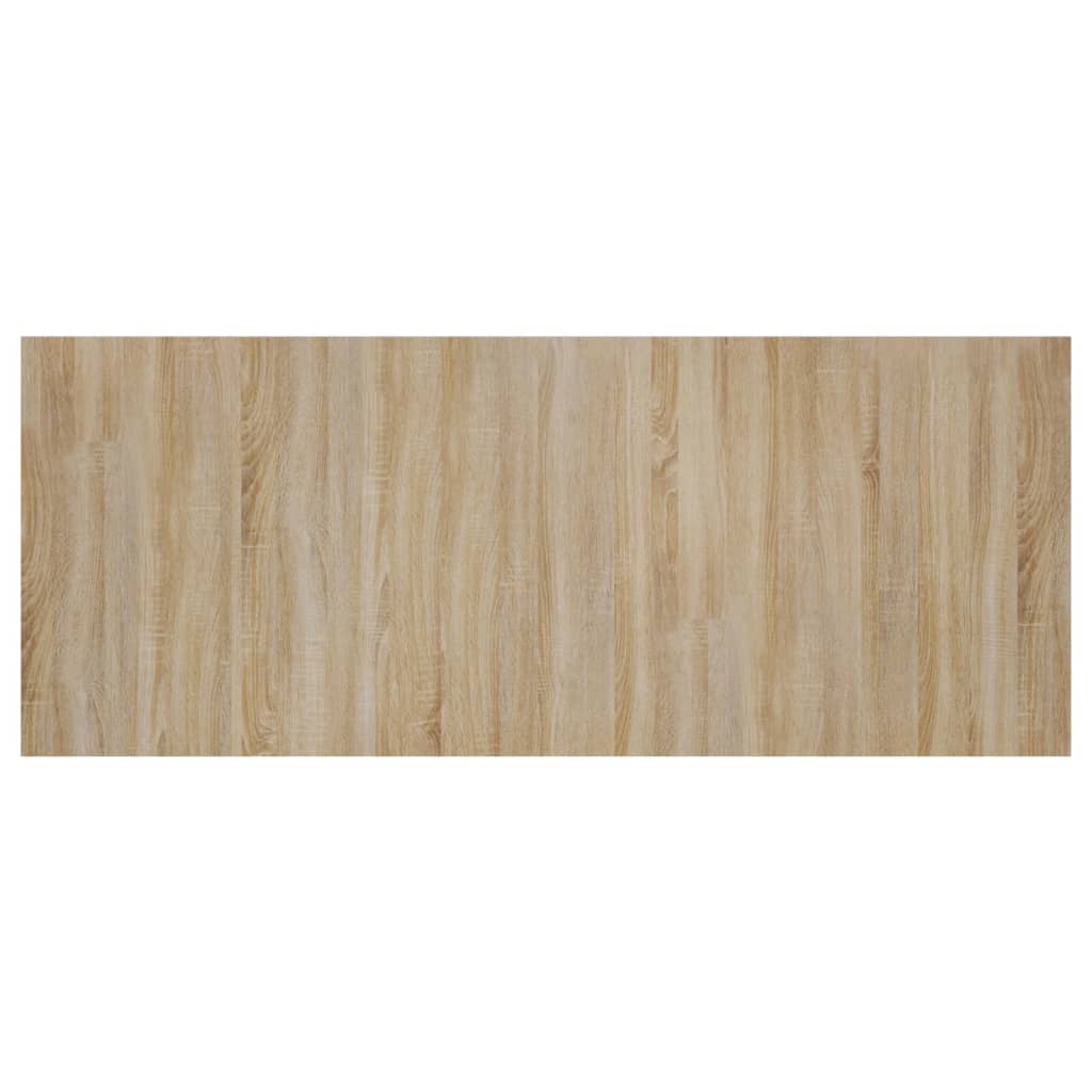 vidaXL Hoofdbord 200x1,5x80 cm bewerkt hout sonoma eikenkleurig