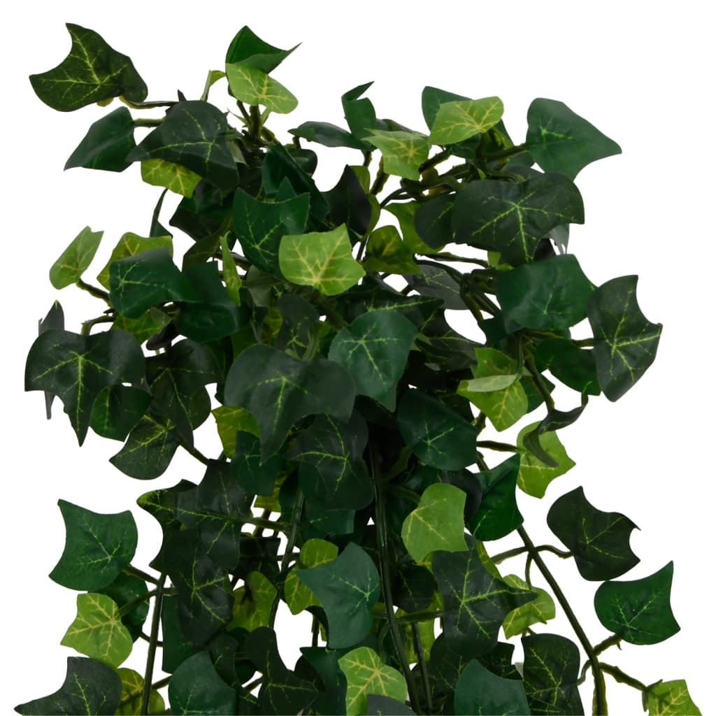 vidaXL Kunsthangplanten 12 st 339 bladeren 90 cm groen