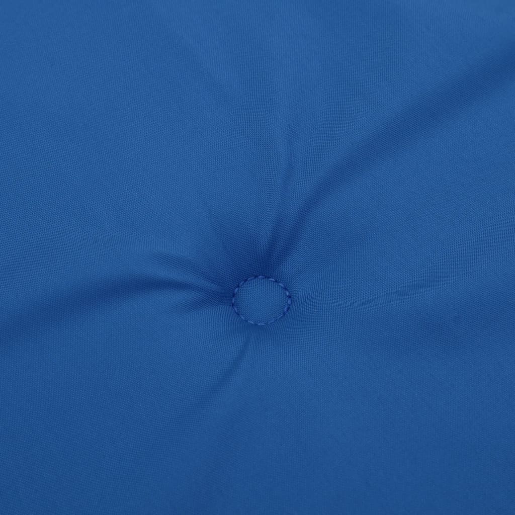 vidaXL Tuinstoelkussens 6 st hoge rug 120x50x3 cm stof koningsblauw