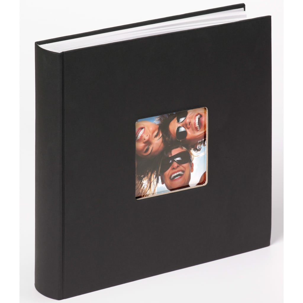 Walther Design Fotoalbum Fun 100 pagina's 30x30 cm zwart