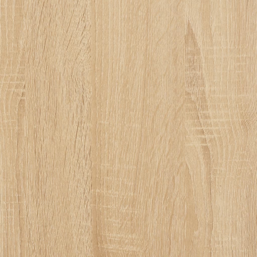 vidaXL Wandtafel 100x34,5x75 cm bewerkt hout sonoma eikenkleurig
