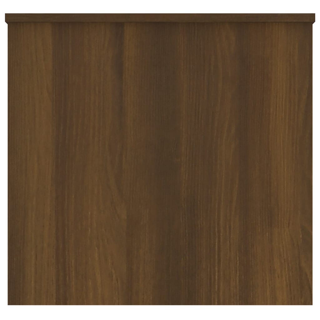vidaXL Salontafel 102x55,5x52,5 cm bewerkt hout bruineikenkleurig