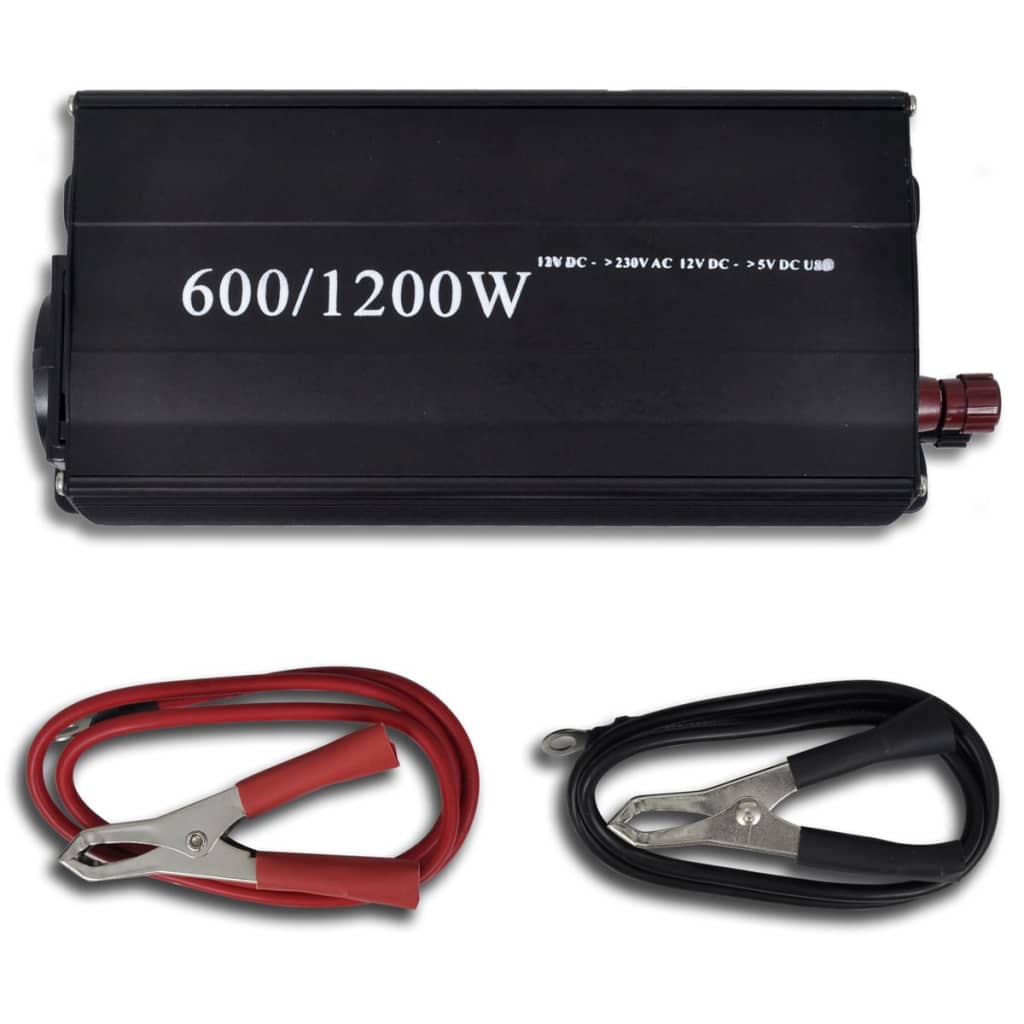 Transformator 600-1200W met USB