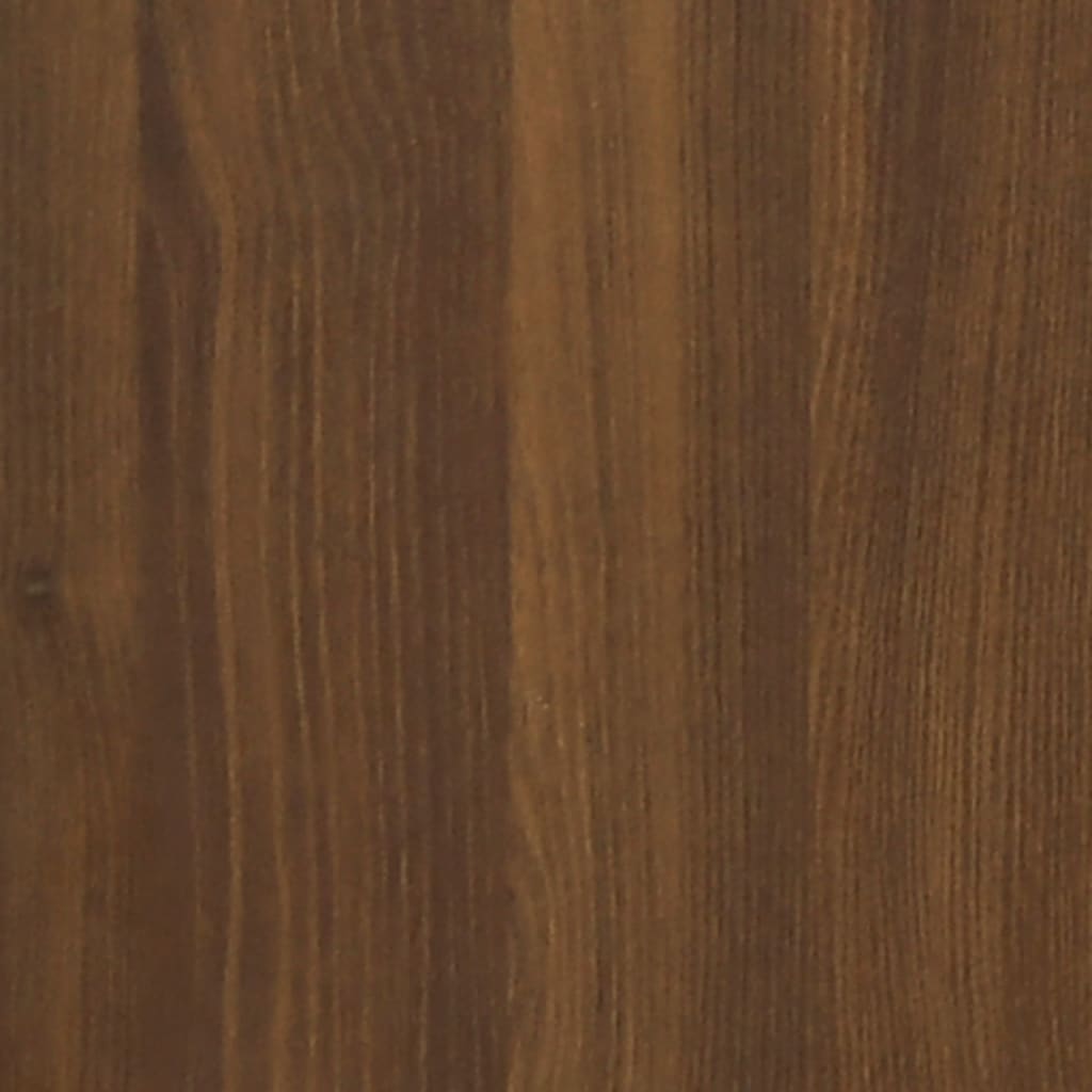 vidaXL Salontafel 80x50x36 cm bewerkt hout bruin eikenkleur