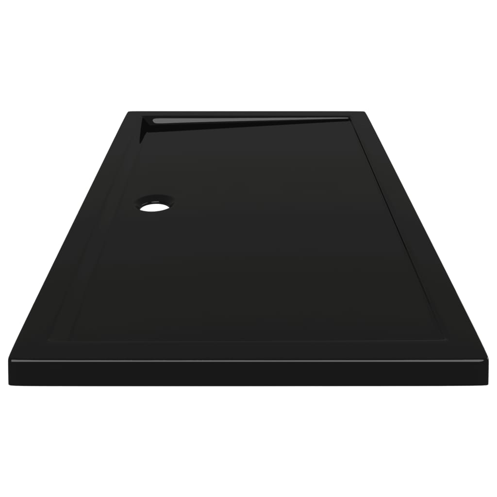 vidaXL Douchebak rechthoekig 70x120 cm ABS zwart