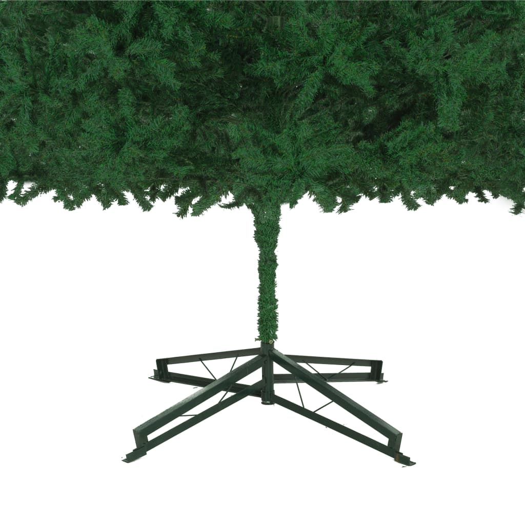 vidaXL Kunstkerstboom met verlichting 500 cm groen