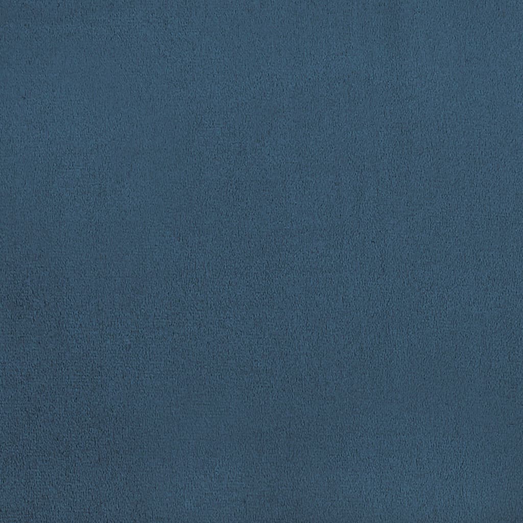 vidaXL Eetkamerstoelen 2 st fluweel blauw