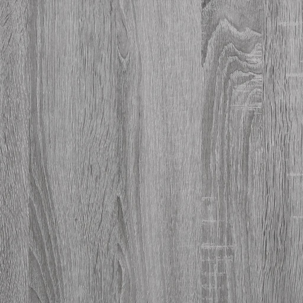 vidaXL Ladekast 60x36x103 cm bewerkt hout grijs sonoma eikenkleurig