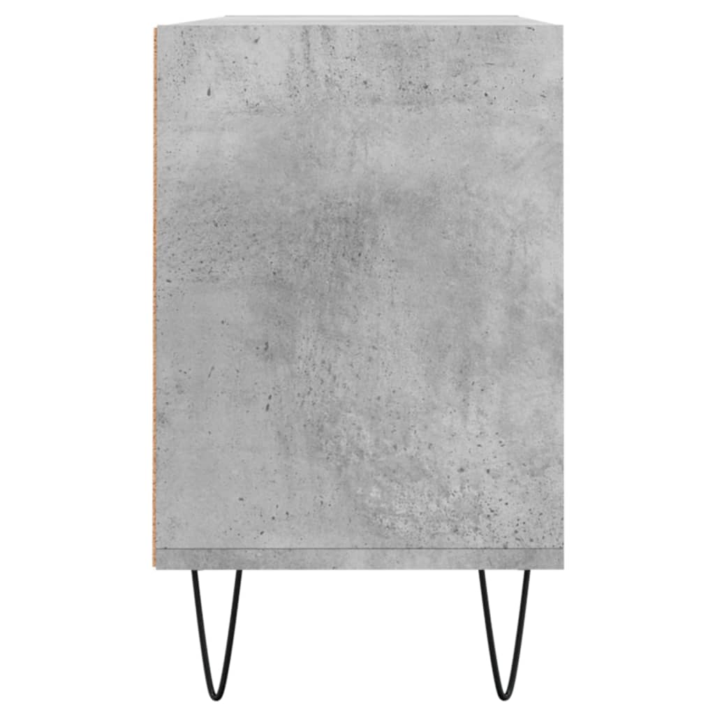 vidaXL Tv-meubel 103,5x30x50 cm bewerkt hout betongrijs
