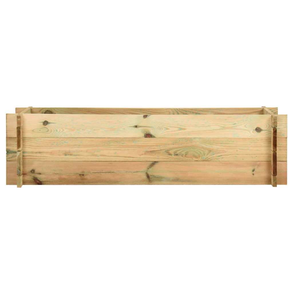 vidaXL Plantenbak 120 cm geïmpregneerd grenenhout