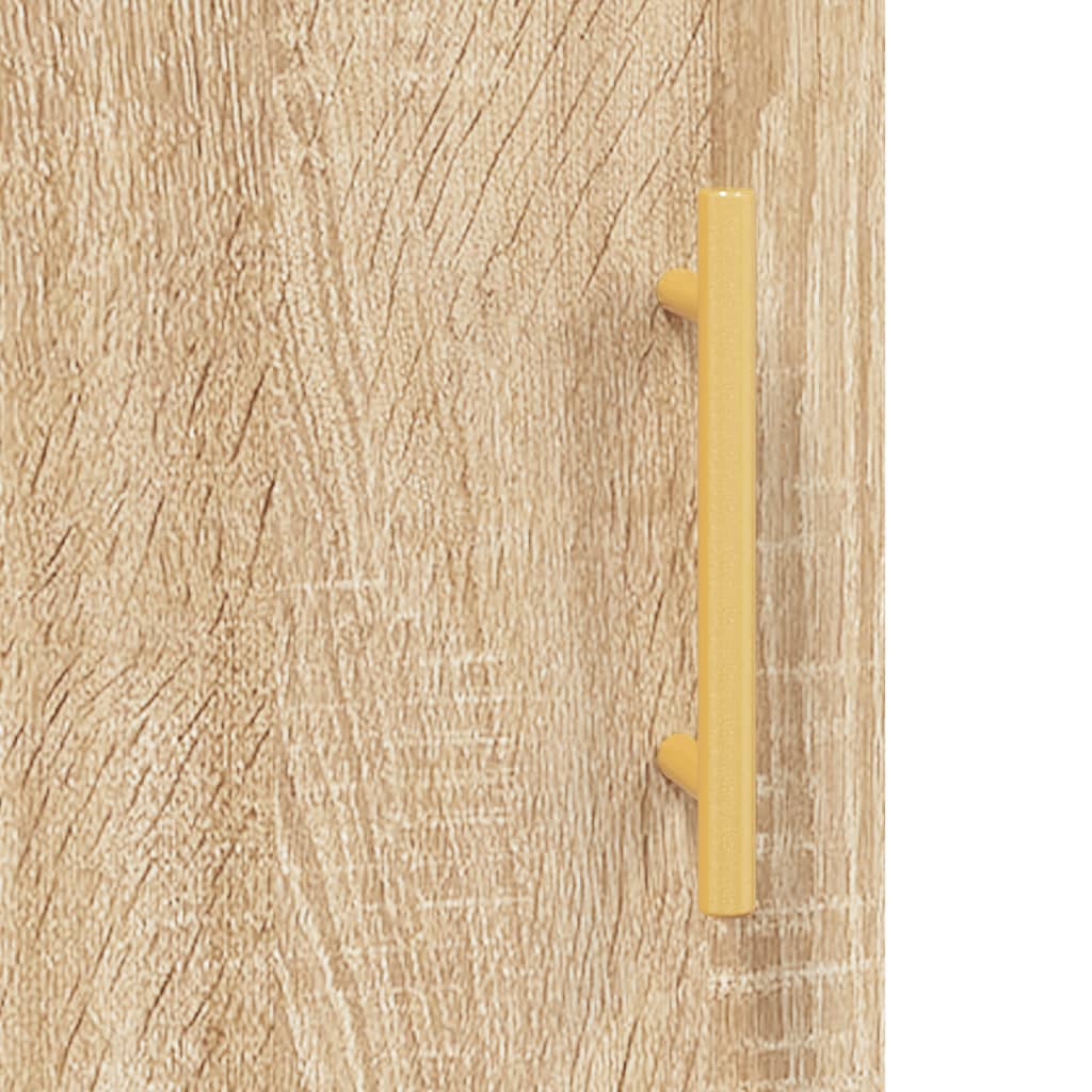 vidaXL Wandkast 60x31x60 cm bewerkt hout sonoma eikenkleurig