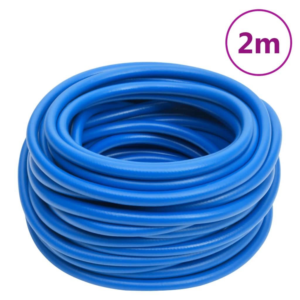 vidaXL Luchtslang 0,6'' 2 m PVC blauw