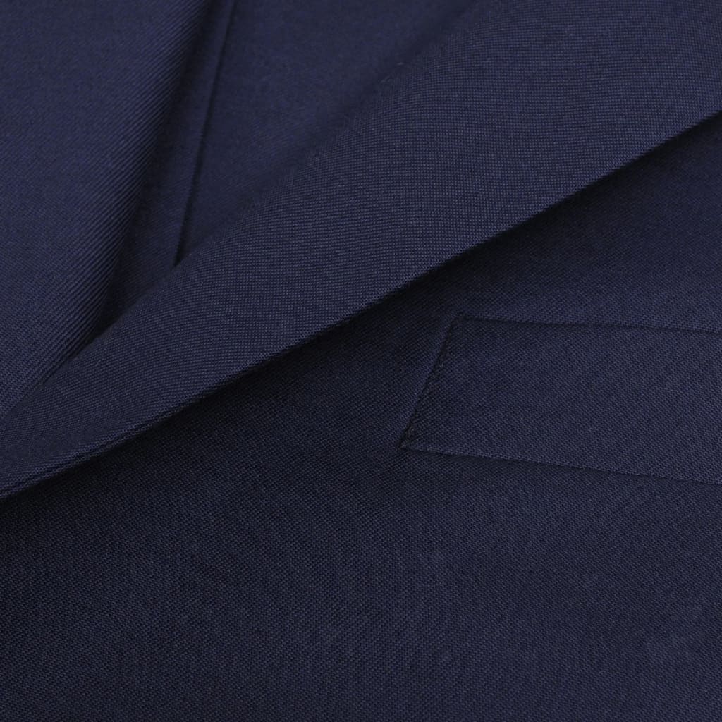 Driedelig pak voor mannen maat 54 (marineblauw)
