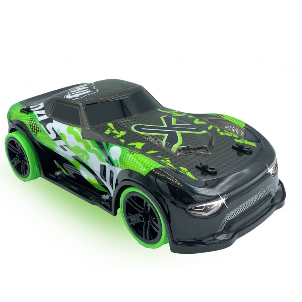 Exost Speelgoedauto Lighting Dash radiografisch 1:14 groen