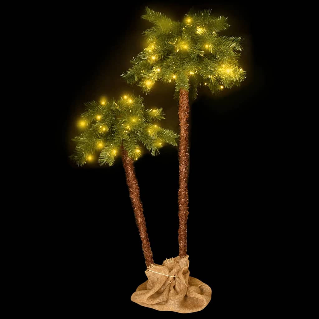 vidaXL Kerstboom met LED 150 cm en 180 cm