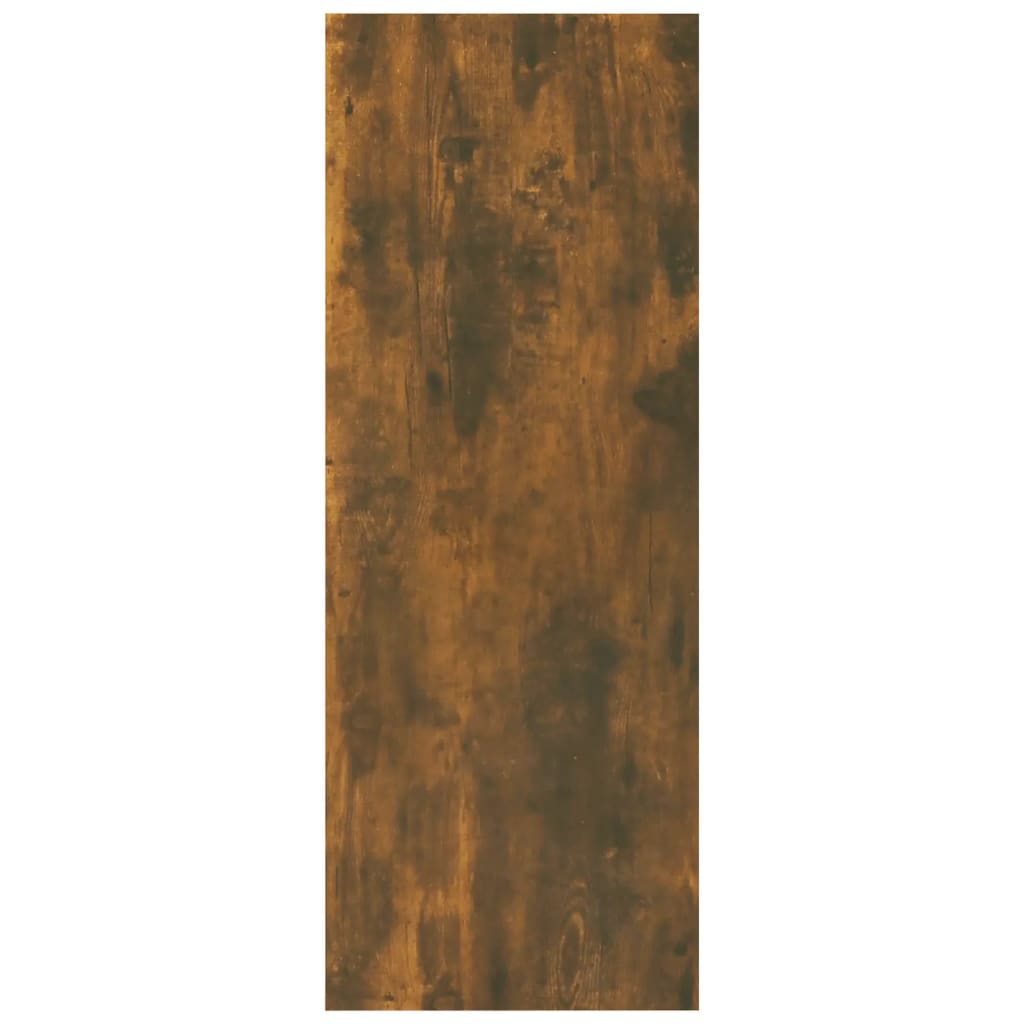 vidaXL Wandtafel 105x30x80 cm bewerkt hout gerookt eikenkleurig