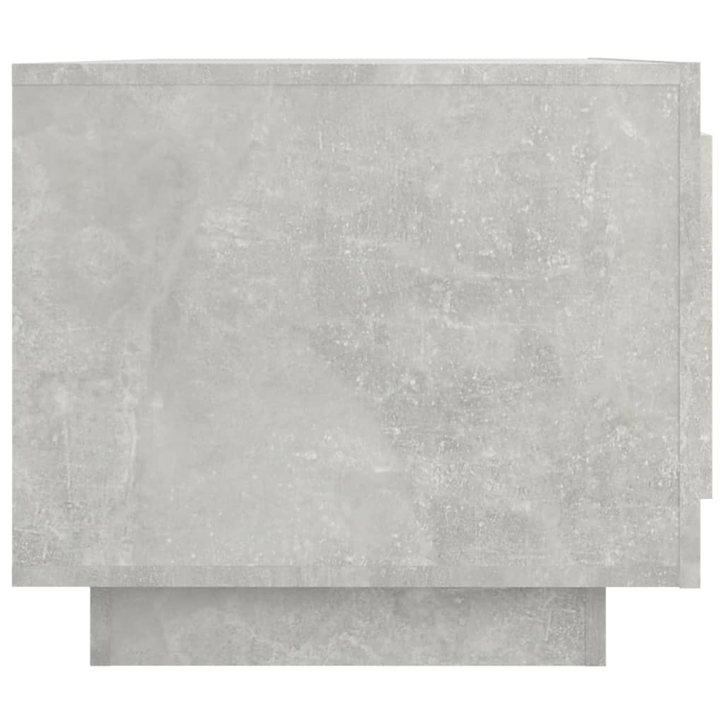 vidaXL Salontafel 102x50x45 cm bewerkt hout betongrijs