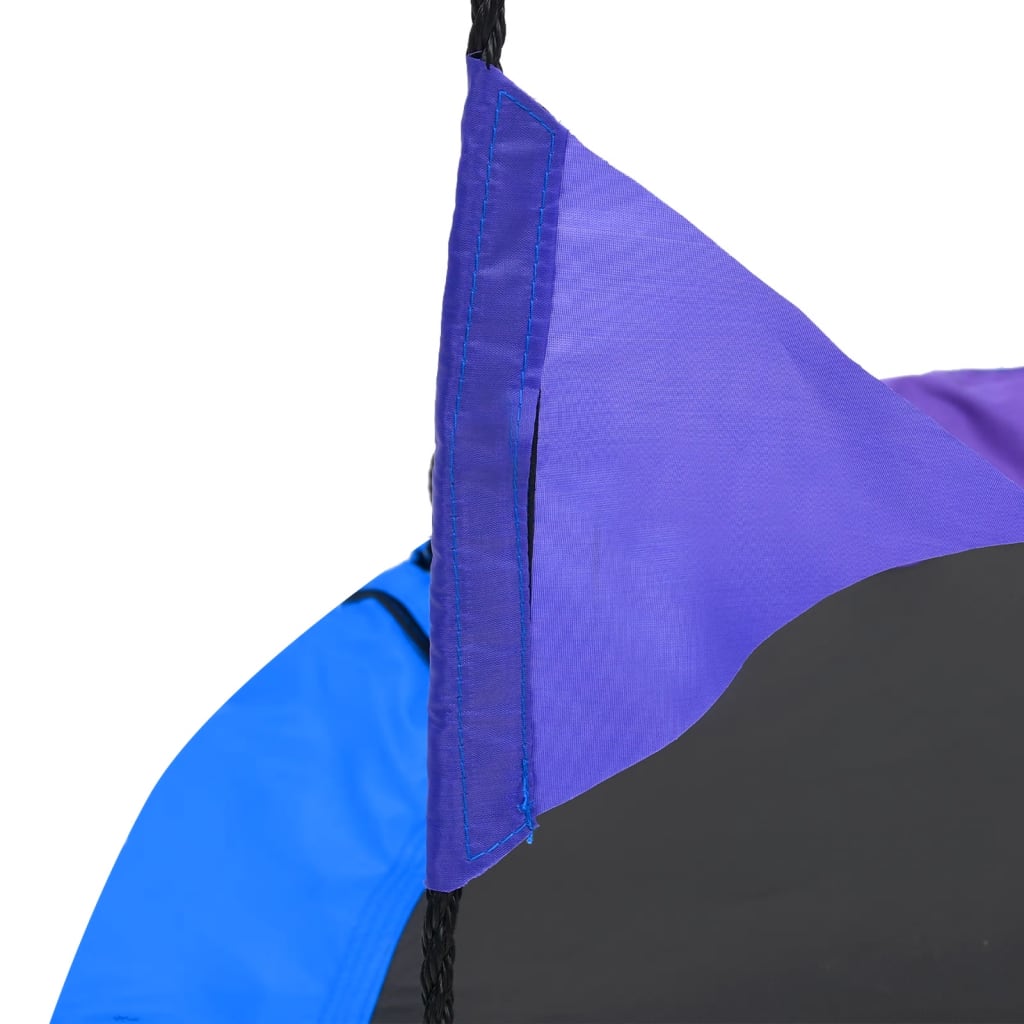 vidaXL Nestschommel met vlaggetjes 100 cm regenboogkleurig