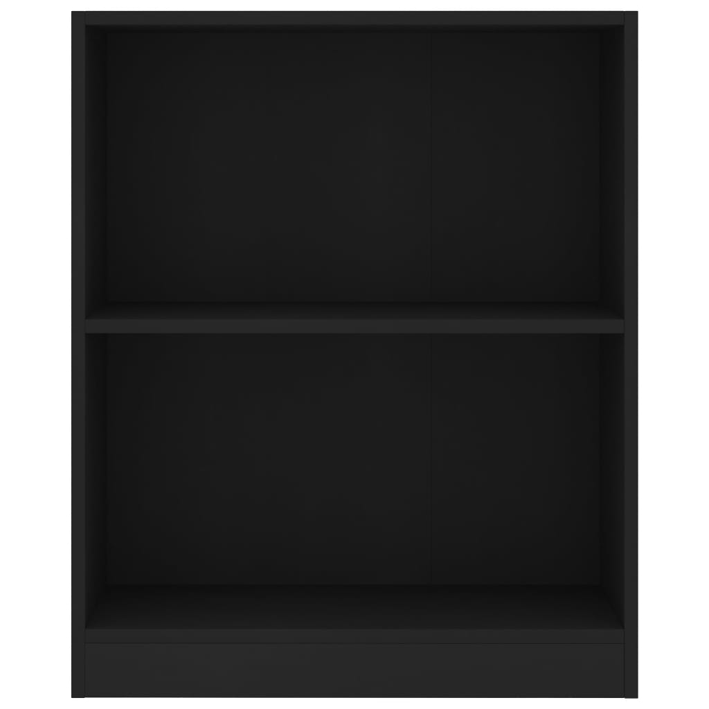 vidaXL Boekenkast 60x24x76 cm bewerkt hout zwart