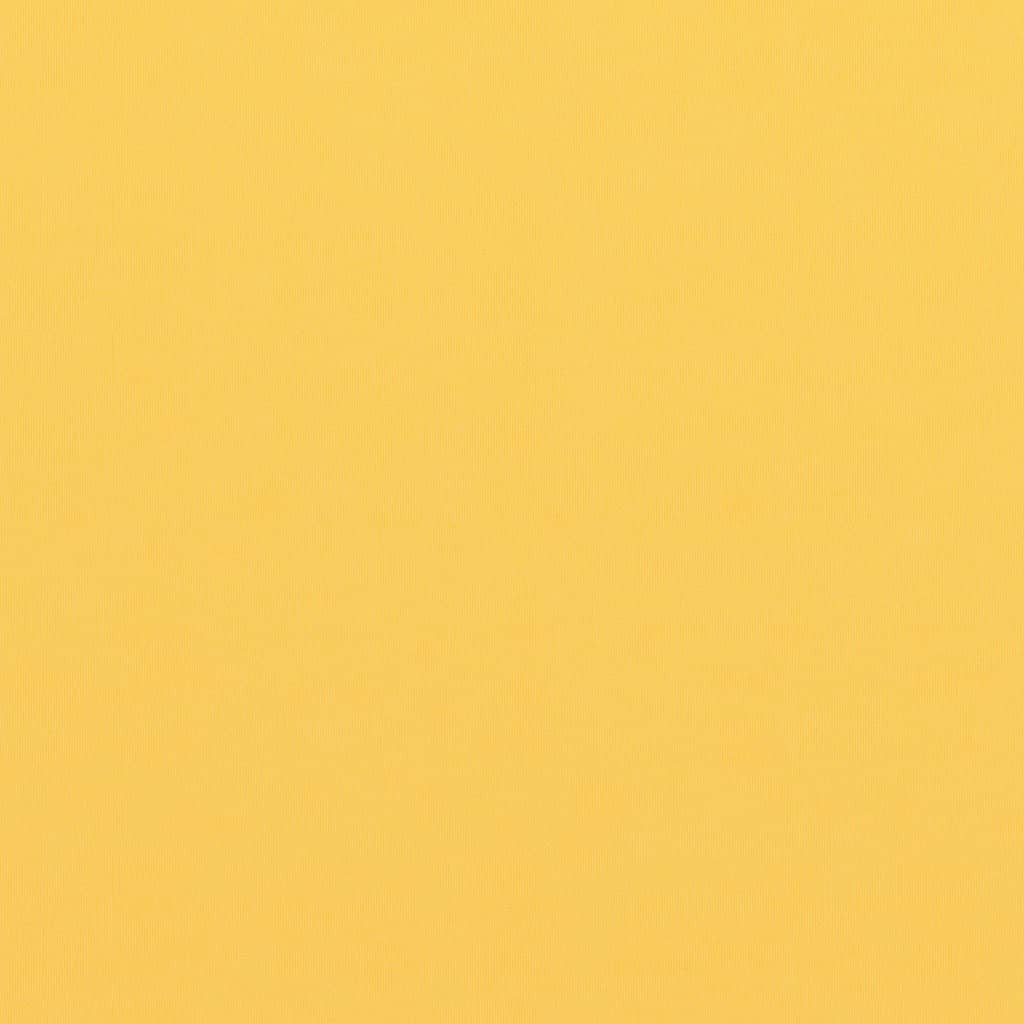 vidaXL Balkonscherm 90x400 cm oxford stof geel