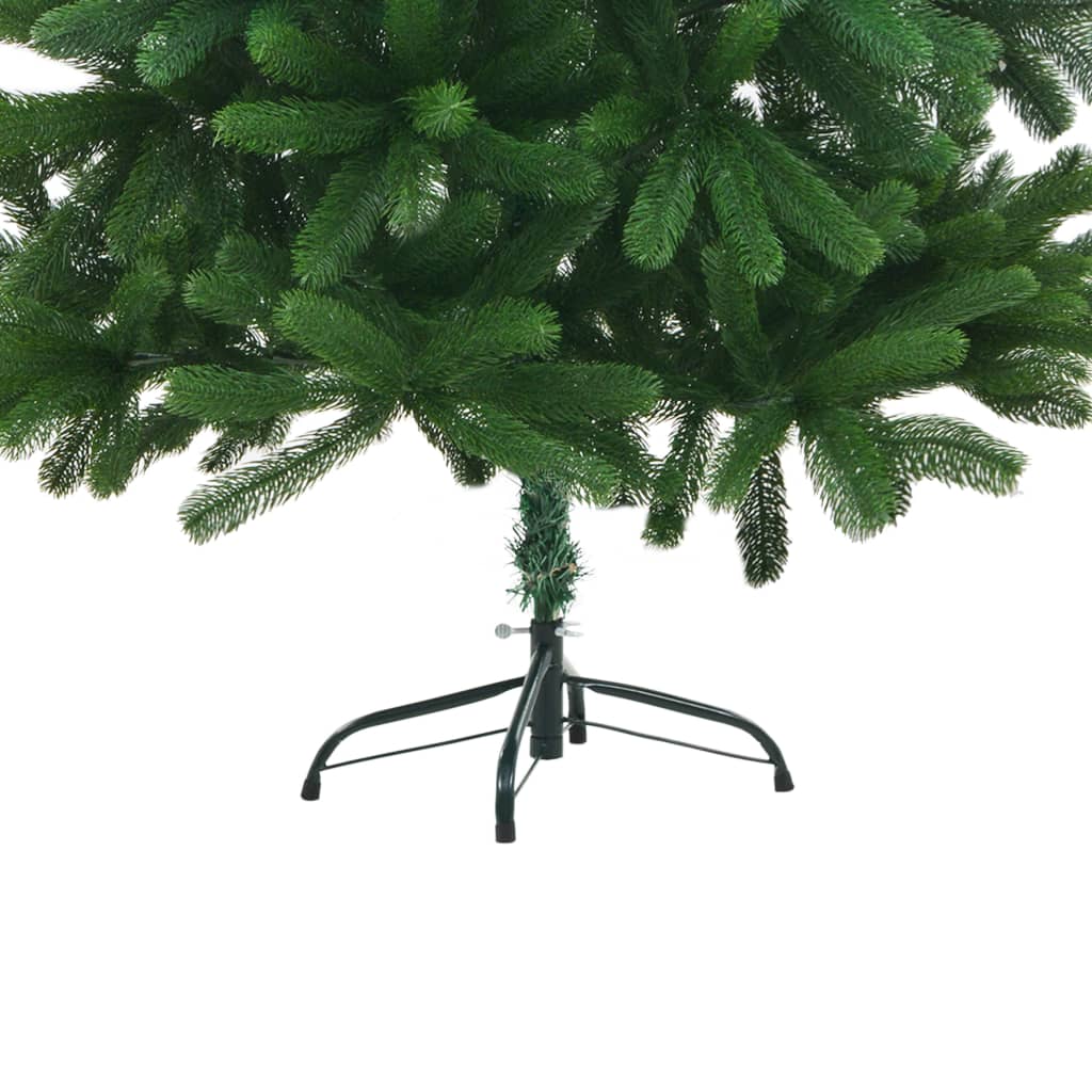 vidaXL Kunstkerstboom met verlichting 180 cm groen