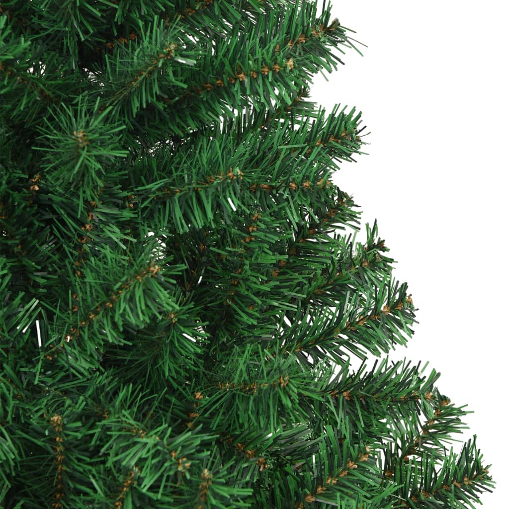 vidaXL Kunstkerstboom met dikke takken 180 cm PVC groen