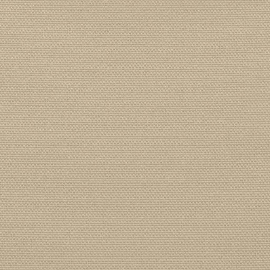 vidaXL Balkonscherm 75x1000 cm 100% oxford polyester beige