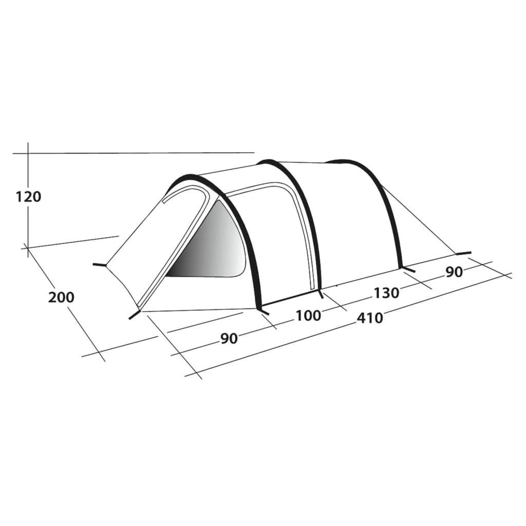 Outwell Tunneltent Earth 3 3-persoons blauw