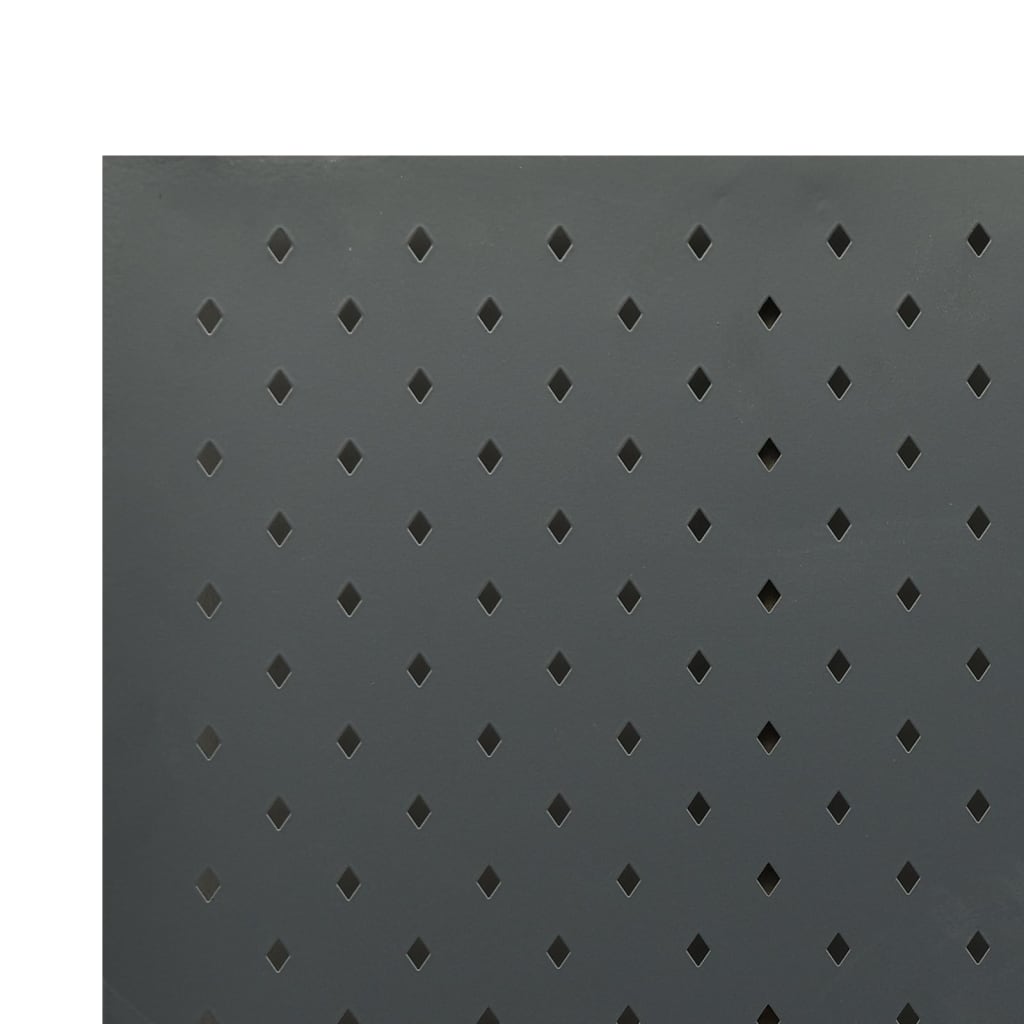 vidaXL Kamerscherm met 6 panelen 240x180 cm staal antracietkleurig