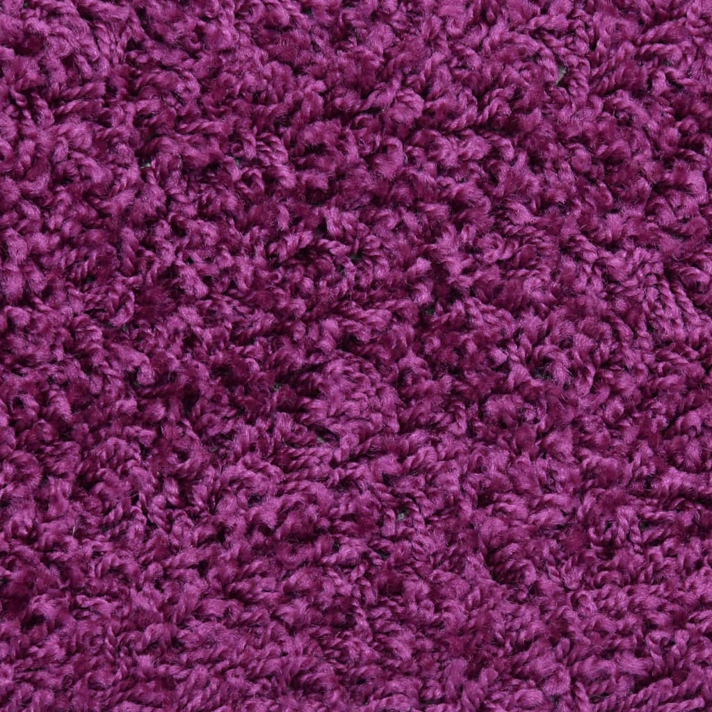 vidaXL Trapmatten 10 st 65x21x4 cm violet