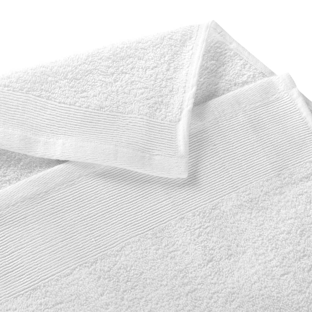 vidaXL Handdoeken 25 st 350 g/m² 50x100 cm katoen wit