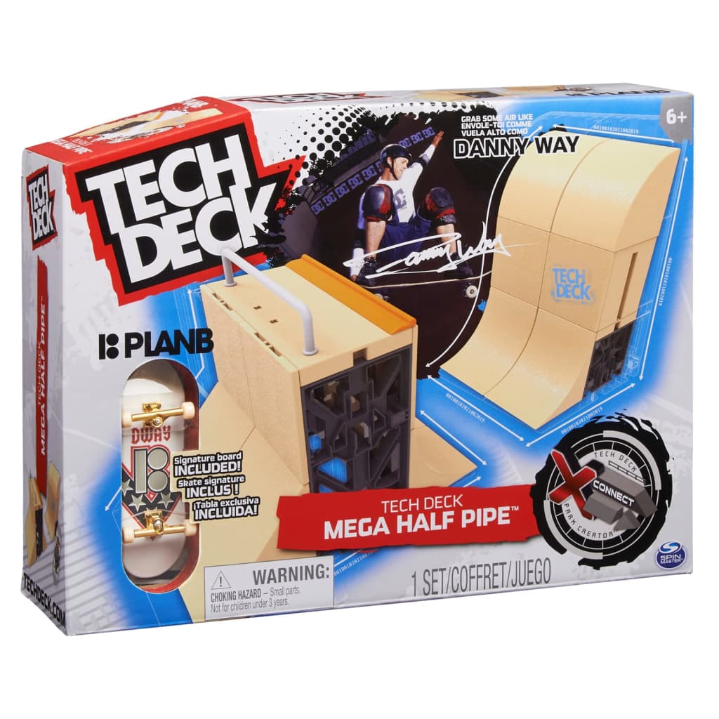 Tech Deck Skateset Mega Half Pipe Danny Way