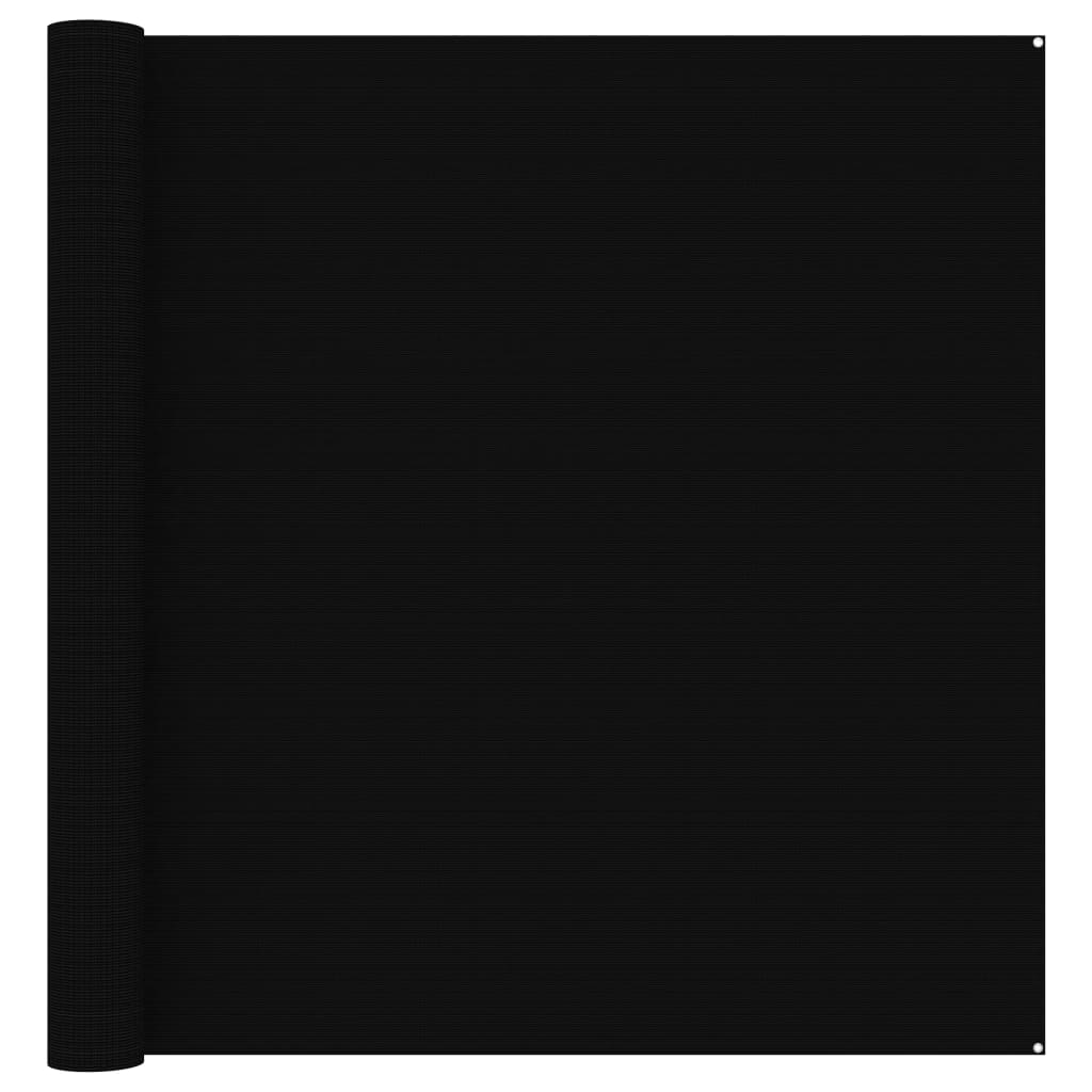vidaXL Tenttapijt 300x400 cm zwart