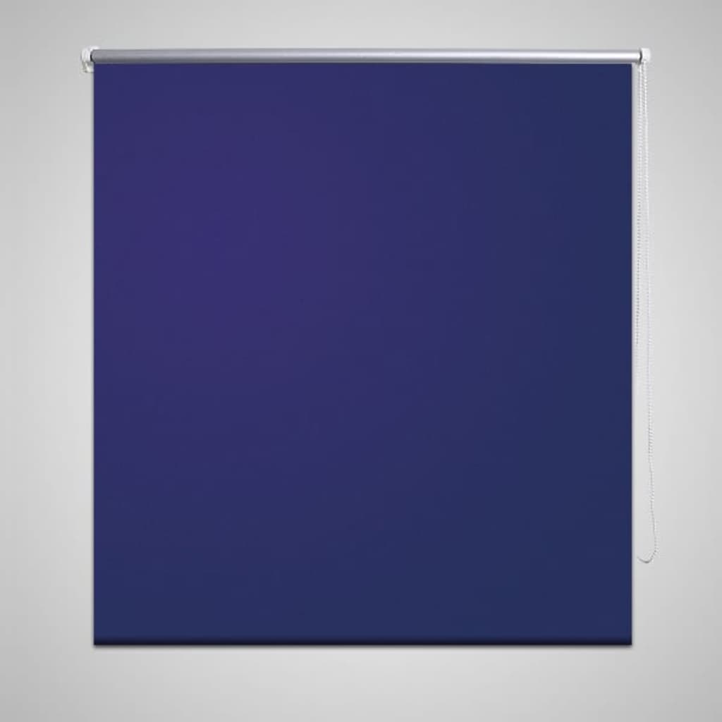 Rolgordijn verduisterend 140 x 230 cm marineblauw