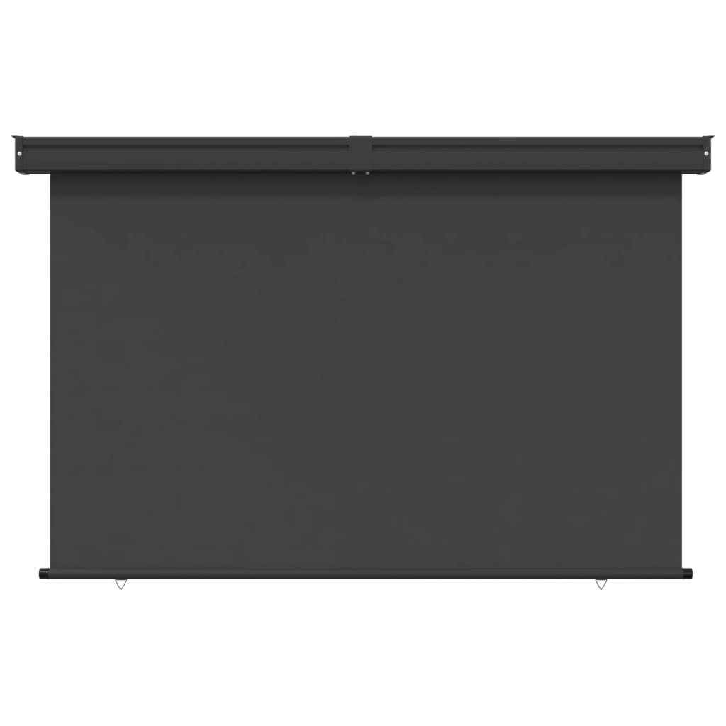 vidaXL Balkonscherm 165x250 cm zwart