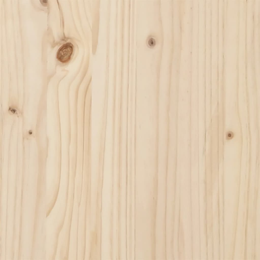 vidaXL Tuinvoetenbank 62x30x32 cm massief grenenhout