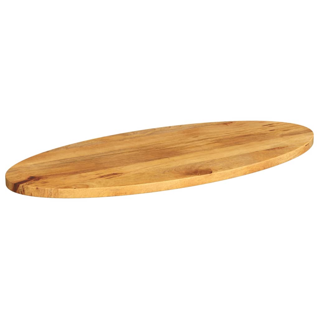 vidaXL Tafelblad ovaal 90x40x3,8 cm massief ruw mangohout, vervangend tafelblad, blad, vervangend houten tafelblad, meubelpaneel, houten blad vidaXL Tafelblad ovaal 90x40x3,8 cm massief ruw mangohout, vervangend tafelblad, blad, vervangend houten tafelblad, meubelpaneel, houten blad