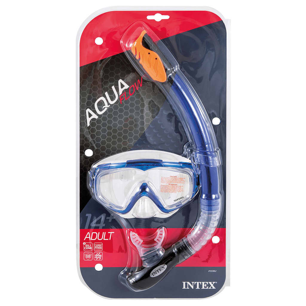Intex 2-delige Duikset Silicone Aqua Sport