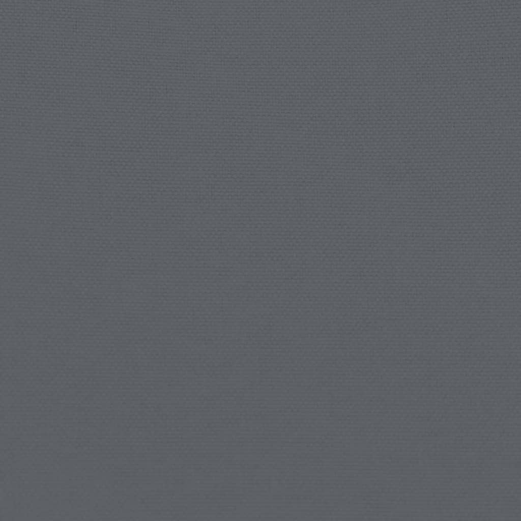 vidaXL 5-delige Loungeset poly rattan zwart en grijs