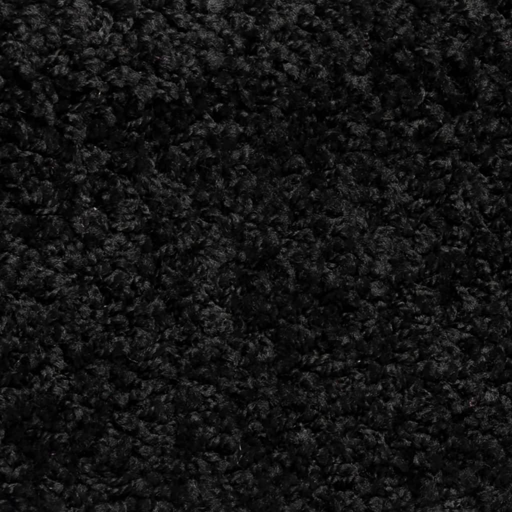 vidaXL Trapmatten 15 st 56x17x3 cm zwart