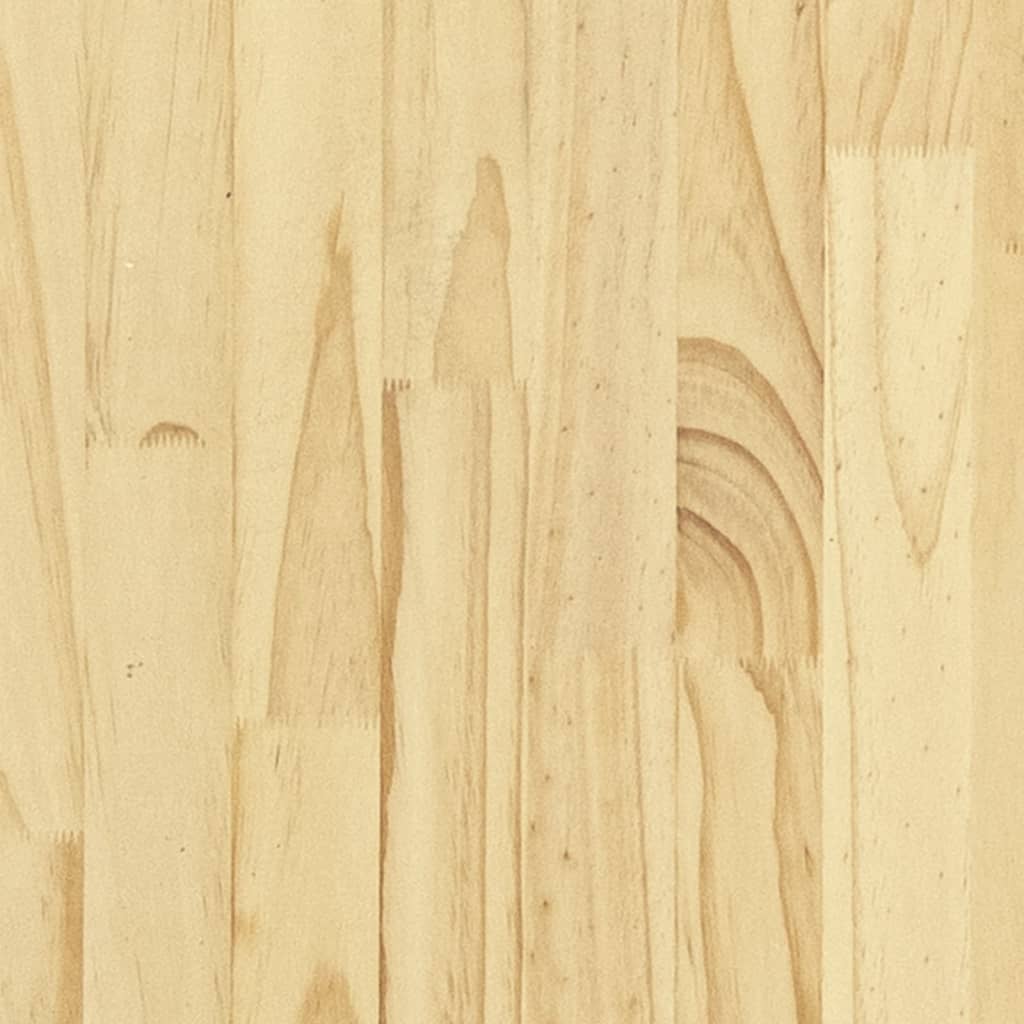 vidaXL Bedframe massief grenenhout 90x200 cm