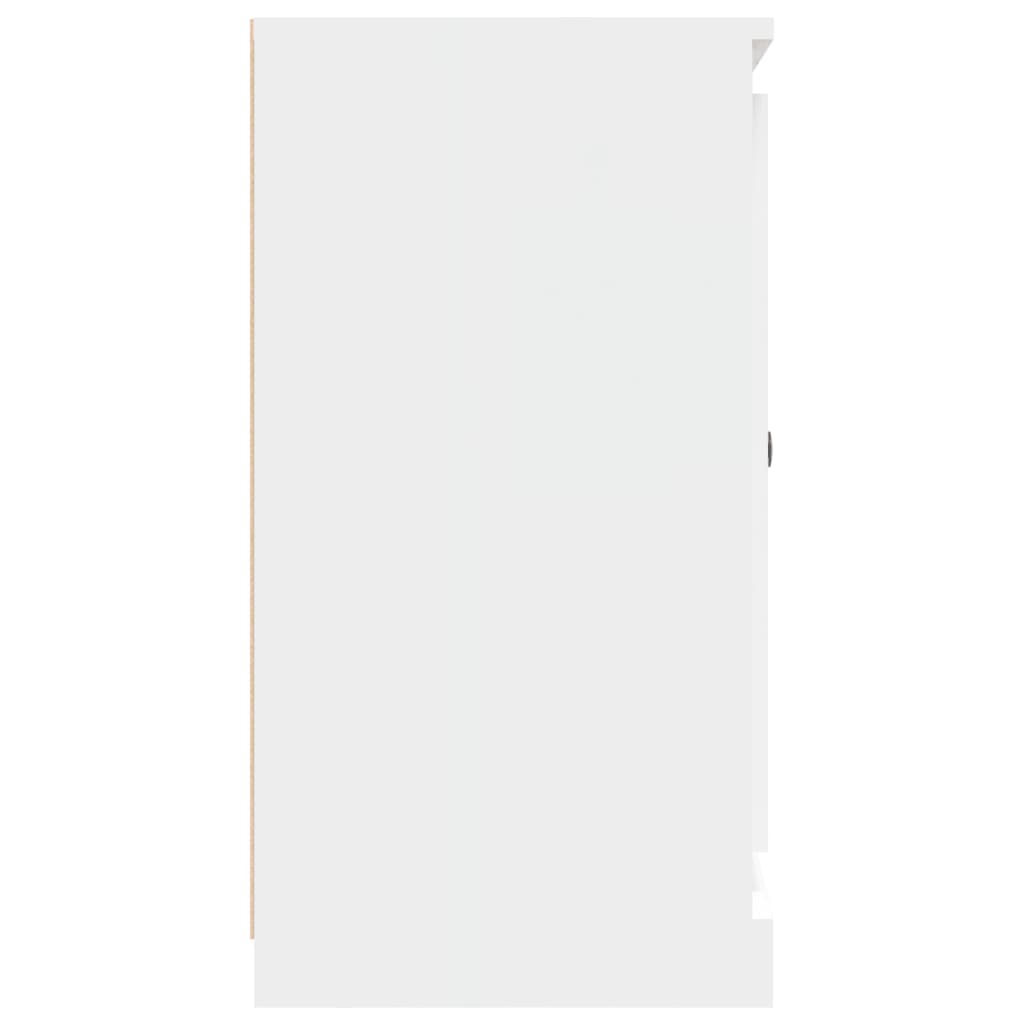vidaXL Dressoir 70x35,5x67,5 cm bewerkt hout wit