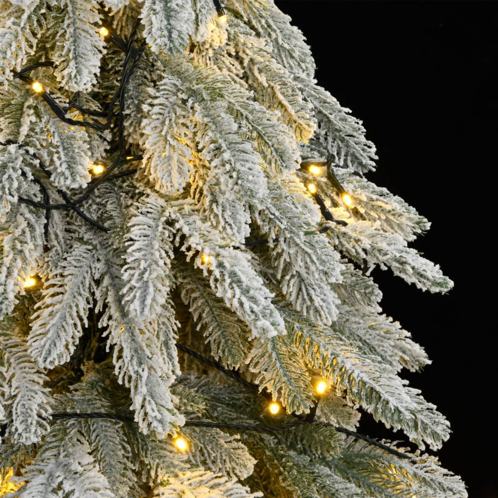 vidaXL Kunstkerstboom 150 LED's en sneeuw 150 cm